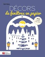 Décors de fenêtres en papier