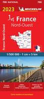 Carte Nationale France Nord-Ouest 2023