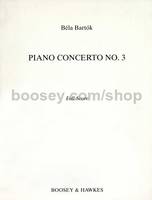 Piano Concerto 3, piano and orchestra. Partition.