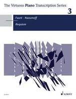 Requiem, in a transcription for piano by Emile Naoumoff. Vol. 3. op. 48. piano.