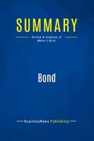 Summary: Bond, Review and Analysis of Maher's Book