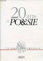 20 ans de Po&sie;, publié à l'occasion des 20 ans de la revue Po&sie