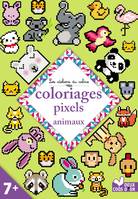 Coloriages pixels animaux