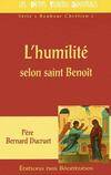 L'humilité / selon saint Benoit