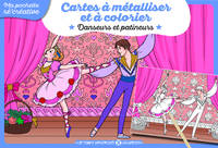 CARTES A METALLISER - DANSEURS ET PATINEURS