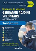 Gendarme adjoint volontaire - 2020 - Epreuves de sélection - Tout-en-un, Epreuves de sélection GAV  APJA - EP - Tout-en-un