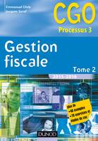 Gestion fiscale., 2, Gestion fiscale 2015-2016 - Tome 2 - 14e éd. - Manuel, Manuel