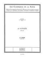 Sonata No.4, BWV1033 in C major, Les Classiques de la Flûte n°5 (rév. Marcel Moyse)