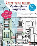 Coloriages malins - Opérations magiques CM1-CM2