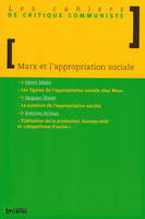 marx et l'appropriation sociale