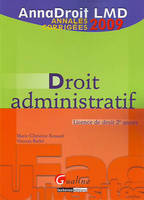 Droit administratif, licence de droit 2e année 2009