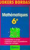 Mathématiques 6e, programme 1996
