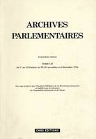 Archives parlementaires de 1787 à 1860., Première série, 1787 à 1799, Archives parlementaires - tome CII - Du 1er au 12 frimaire An III (21 novembre au 2 décembre 1794), recueil complet des débats législatifs et politiques des Chambres françaises