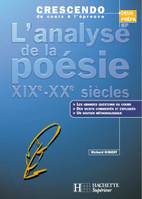 L'analyse de la poésie XIXe-XXe siècle, XIXe-XXe siècles