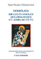 HOMELIES SUR LES EVANGILES DES DIMANCHES ET DES JOURS DE FETE