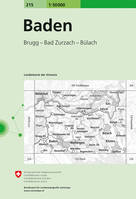 Carte nationale de la Suisse, 215, BADEN