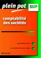 Comptabilité des sociétés, enseignement supérieur, BTS, DUT tertiaires