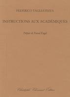 Instructions aux académiques