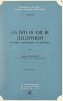 Les pays en voie de développement (1), Analyse analyse sociologique et politique