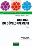 Biologie du développement - 7e édition, Cours et questions de révision