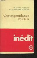 Correspondance 1916-1942, 1916-1942