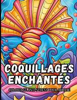 Coquillages enchantés, Coloriage anti-stress pour adulte