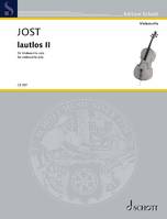 lautlos II, für Violoncello solo. cello. Edition séparée.