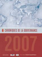 Chroniques de la Gouvernance 2007, Institut Pour un Nouveau Debat sur la Go