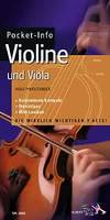 Pocket-Info Violin and Viola, Basiswissen kompakt - Praxistipps - Mini-Lexikon