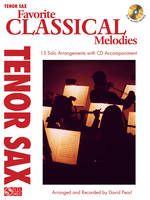 Favorite Classical Melodies - Tenor Saxophone, Instrumental Play-Along
