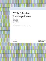 Suite capricieuse, 3 flutes. Partition et parties.