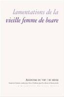 Lamentations de la vieille femme de Beare, texte médiéval anonyme