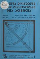 Évolution des théories sur la structure de la matière