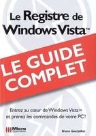 Le registre de windows vista