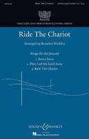 Ride The Chariot, No. 3 from Songs for the Journey. tenor solo and mixed choir (SATB divisi) a cappella. Partition de chœur.