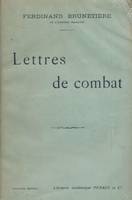 Lettres de combat