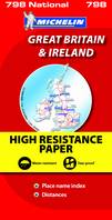 Carte Nationale Great Britain & Ireland / Grande Bretagne, Irlande (High resistance / Indéchirable)