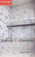 Poesie & chanson - Europe n° 1091 mars 2020