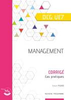 Management, Diplôme de comptabilité et de gestion ue7. corrigé