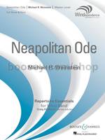 Neapolitan Ode, wind band. Partition et parties.