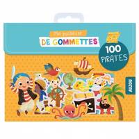 MA POCHETTE DE GOMMETTES - 100 PIRATES