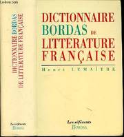 Dictionnaire Bordas de littérature française