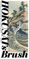 Hokusai's Brush /anglais