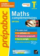 Prépabac Maths complémentaires (option) Tle générale - Bac 2023, nouveau programme de Terminale