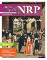 NRP Lycée - Aborder le XVIe siècle au lycée - Janvier 2015 (Format PDF)