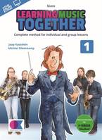 Learning Music Together Vol. 1, Complete method for individual and group lessons - Score