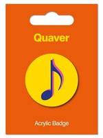 Acrylic Badge - Quaver, My World
