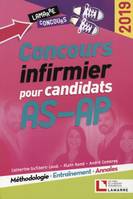 Concours infirmier pour candidats AS-AP 2019, Méthodologie - Entraînement - Annales