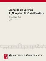 Le ”Non plus ultra“ du flûtiste, 18 caprices. op. 34. flute.