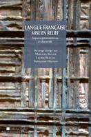 Langue française mise en relief, Aspects grammaticaux et discursifs